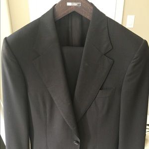 Chocolate brown Gucci suit